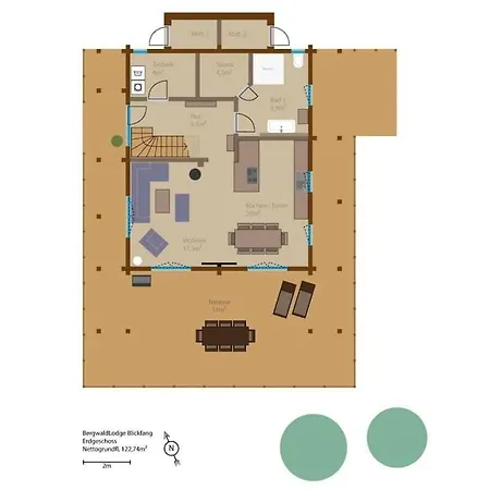 Bergwaldlodge Blickfang 度假居 *