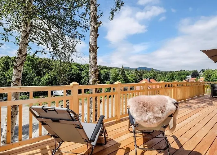 Bergwaldlodge Blickfang Dom wakacyjny Schierke